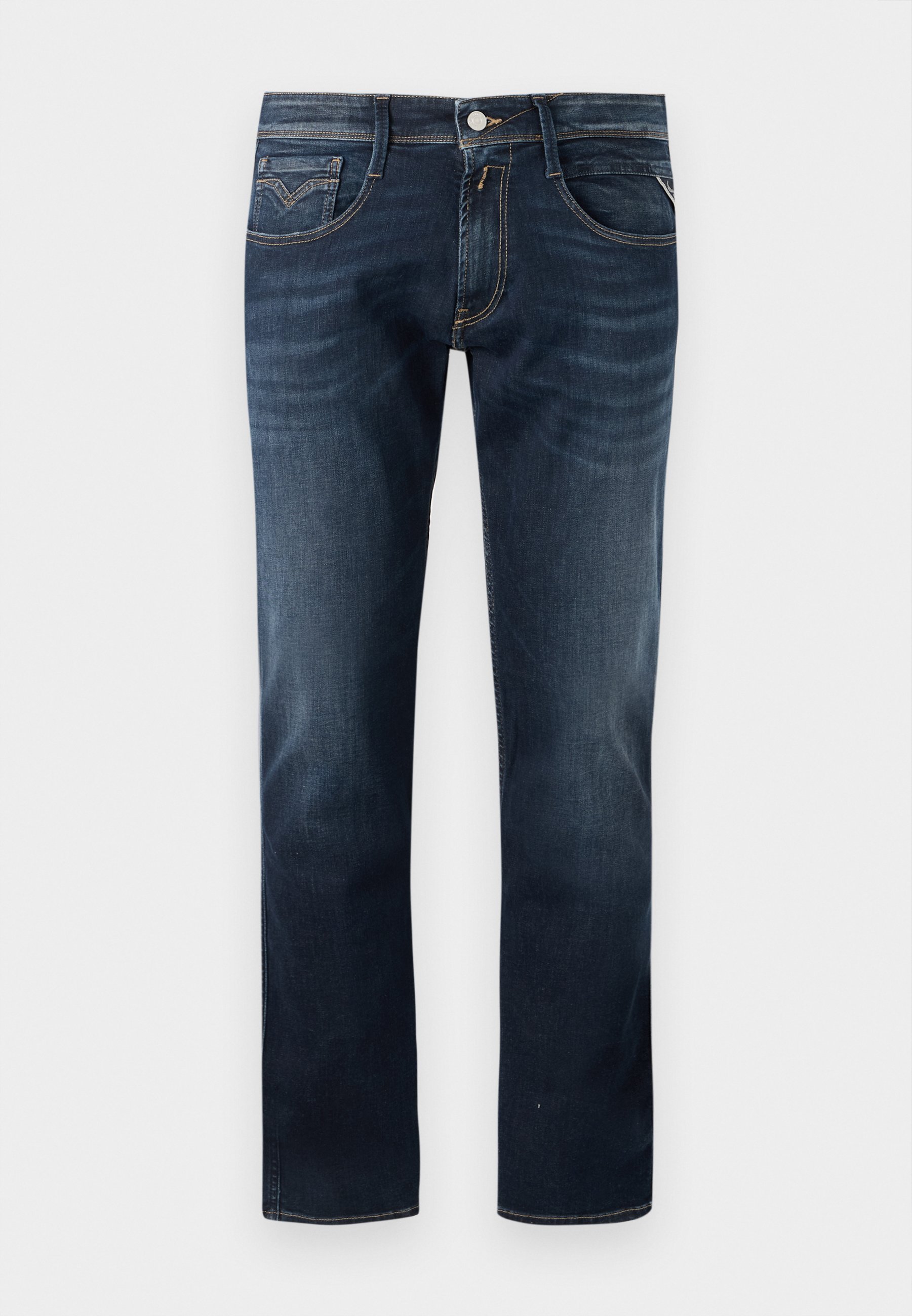 Pantalon Replay ANBASS - Jean slim - bleu foncé