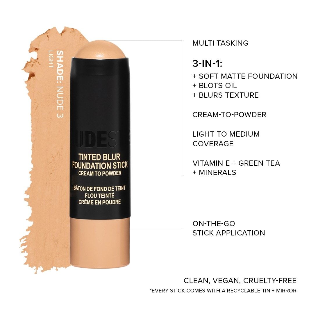 „Nudestix“ makiažo pagrindas „Tinted Blur“ pieštukas – 6,12 g