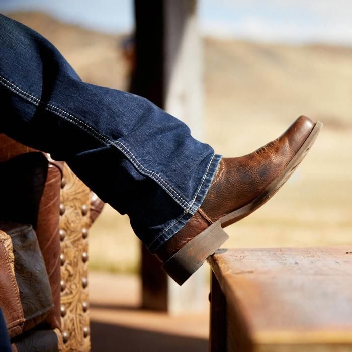 Bottes western en cuir Ariat Rambler Wicker