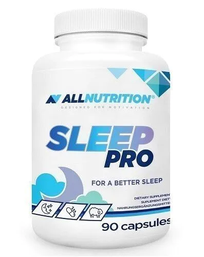 Allnutrition Sleep Pro, Suplement diety poprawiający jakość snu, Kapsułki