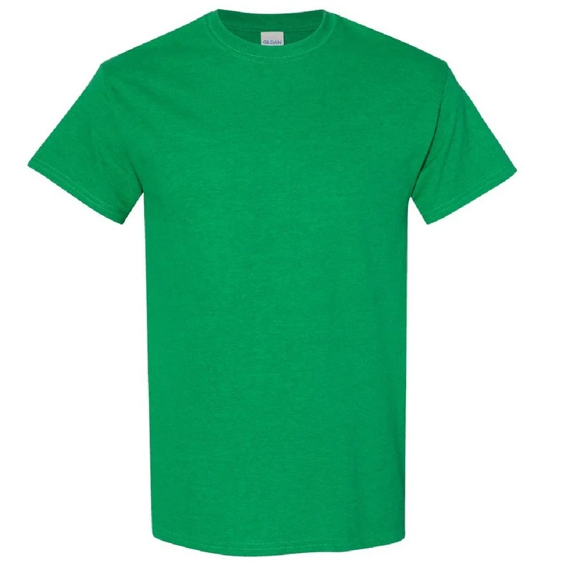 Camiseta Básica De Manga Corta Gildan Heavy Cotton 100% Algodón Gordo