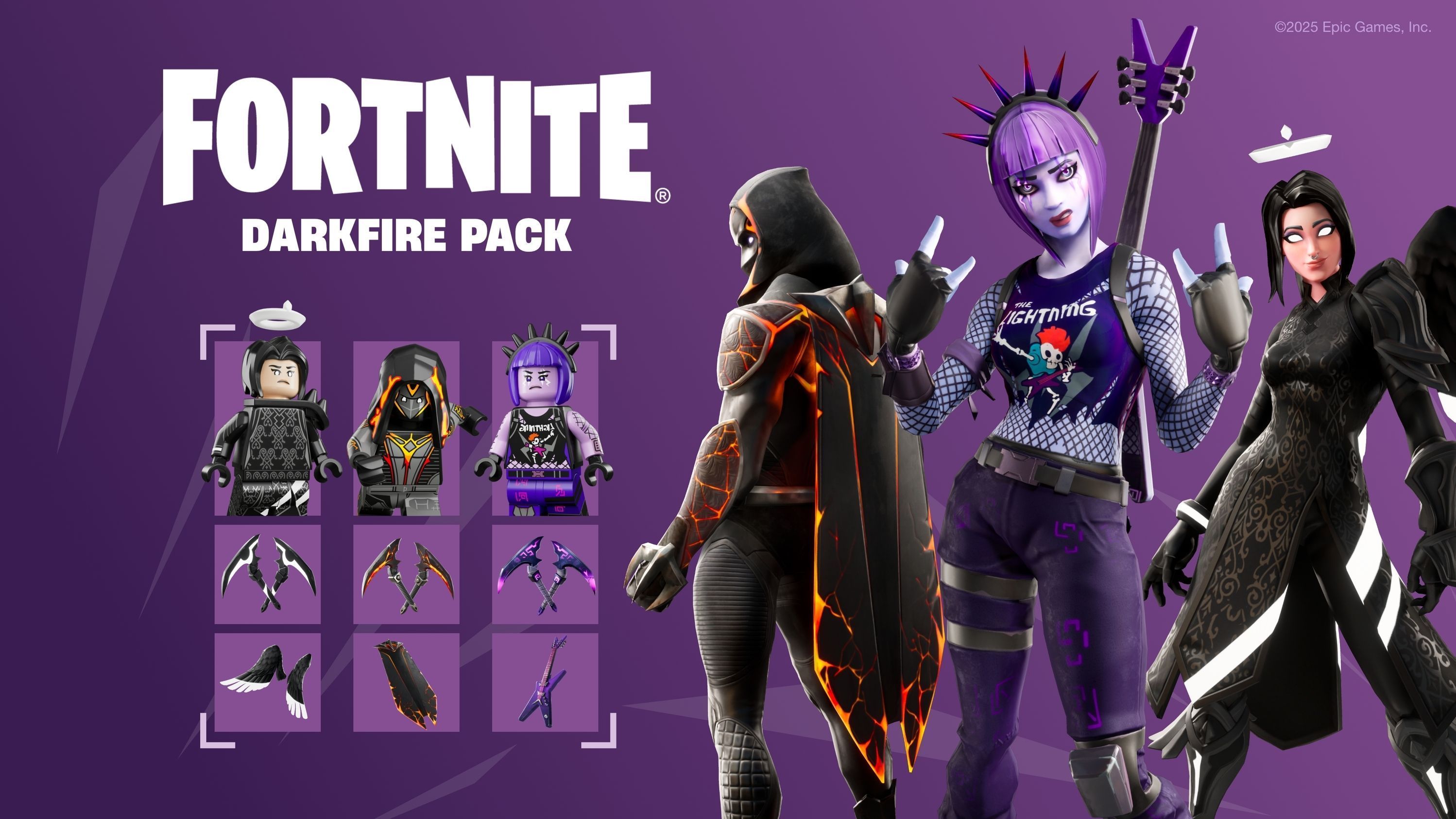 Pacchetto FORTNITE Darkfire & Ice – Xbox Series Xbox One - Codice in una confezione