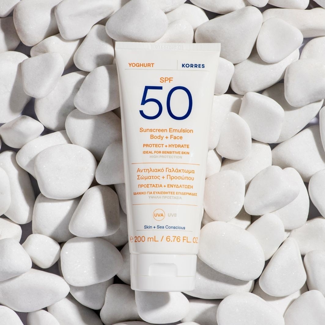 KORRES Émulsion de protection solaire pour le corps et le visage SPF50