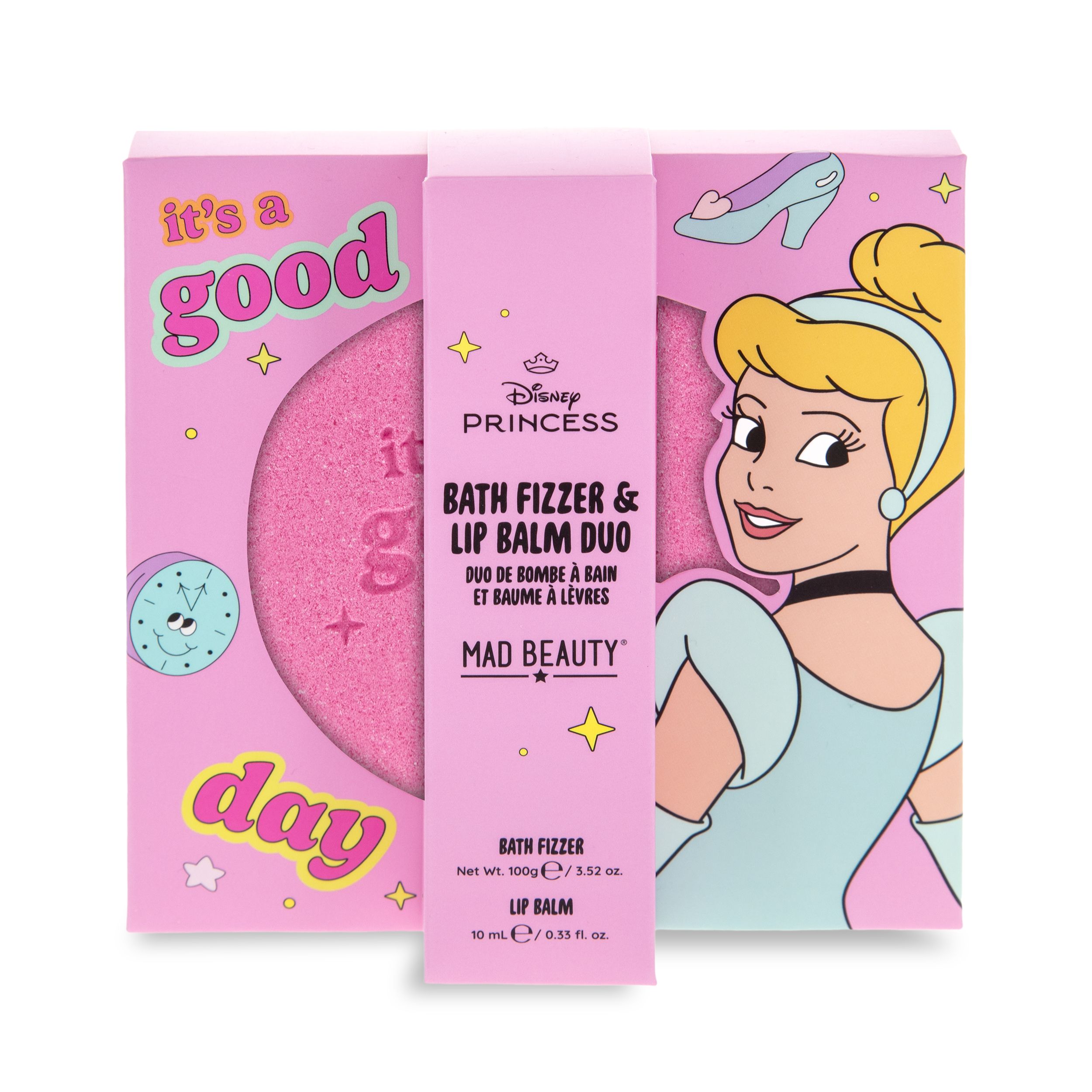 Balzam za usne s kuglicom za kupanje Disney princeza Dodaci za kupanje