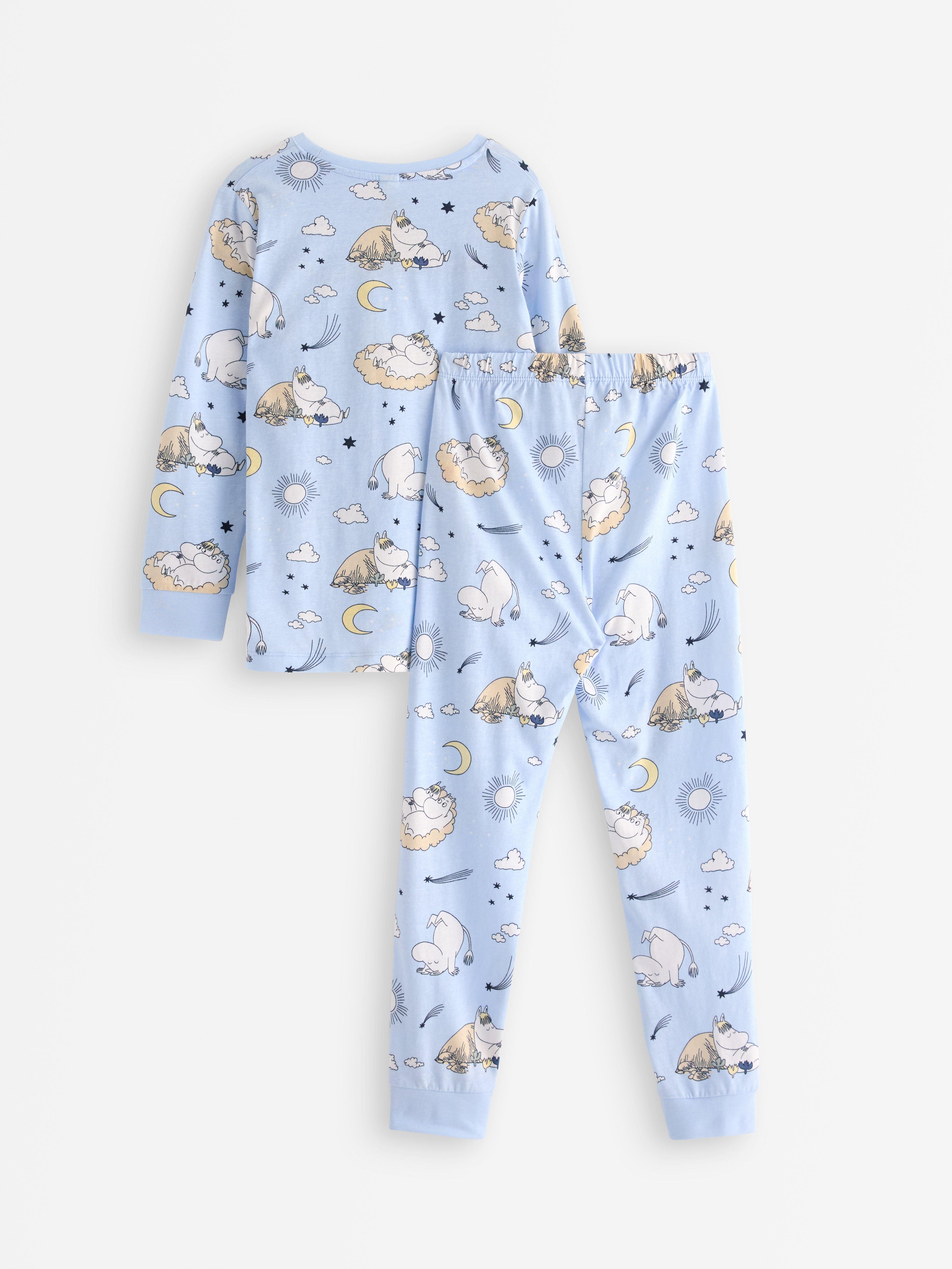 Pijama Moomin azul claro