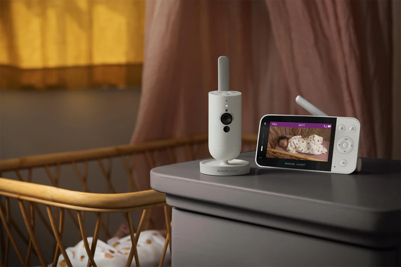 Monitor de bebê inteligente Philips Avent Connected SCD953/26 com câmera