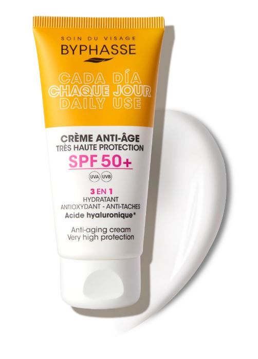 Krema za lice protiv starenja SPF 50 Kreme protiv bora i starenja