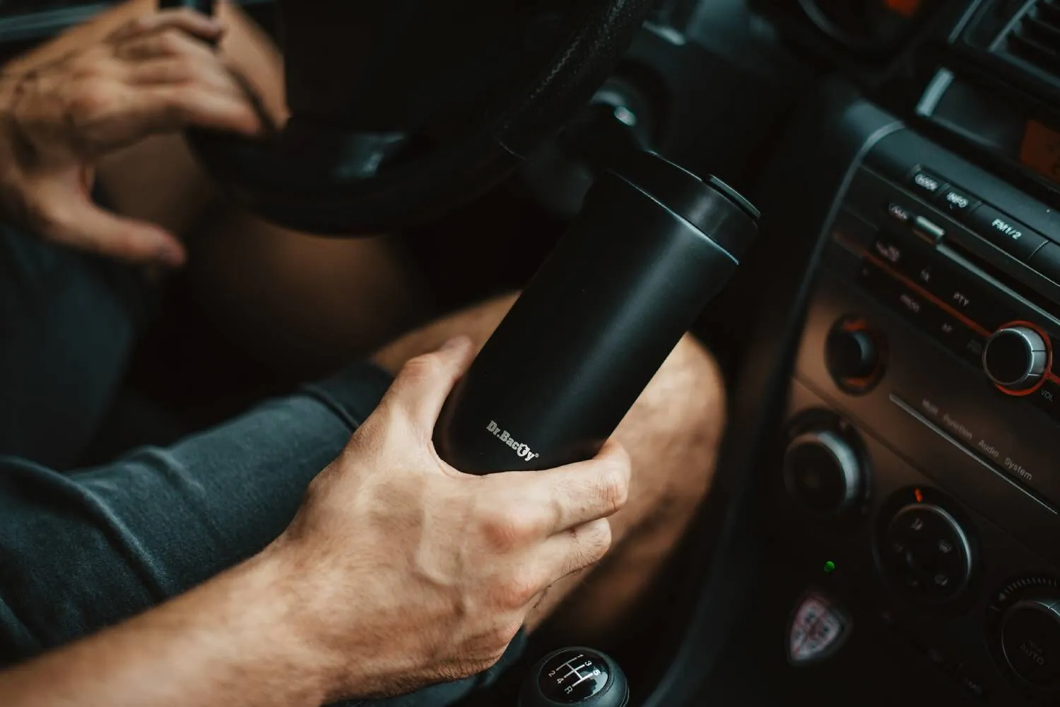 Dr. Bacty Notus Thermal Mug Black