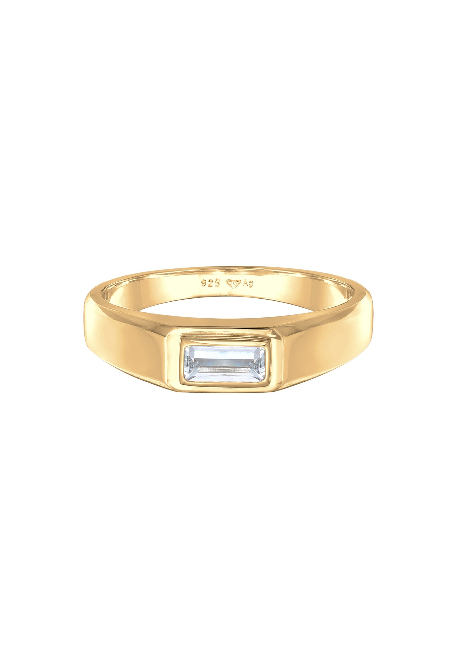 KUZZOI Hommes Simple Elégant avec topaze en argent sterling 925
