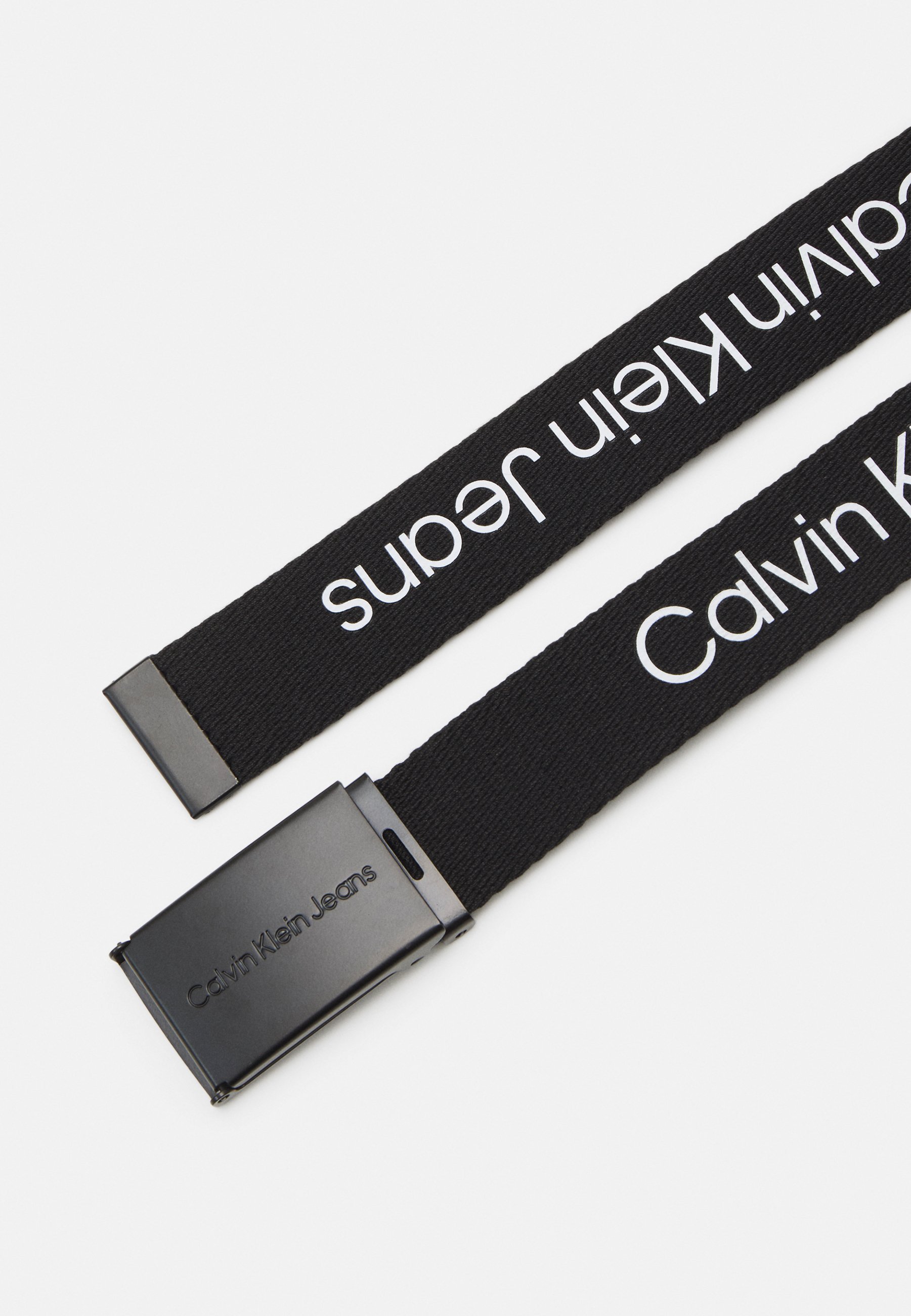Calvin Klein Jeans LOGO-Gürtel mit Schnalle, Unisex - Gürtel - schwarz