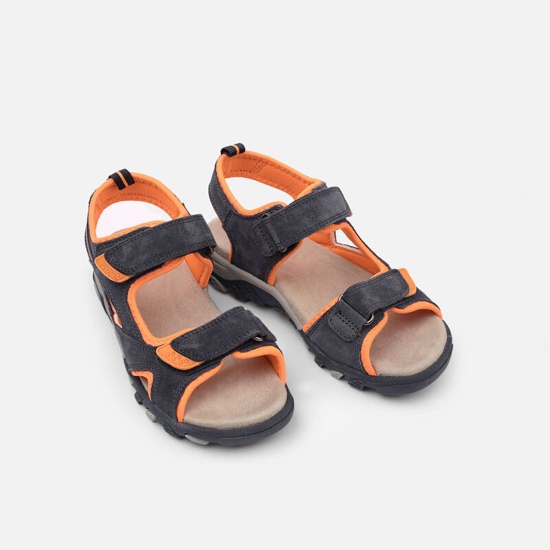 Sandały dziecięce z nubuku