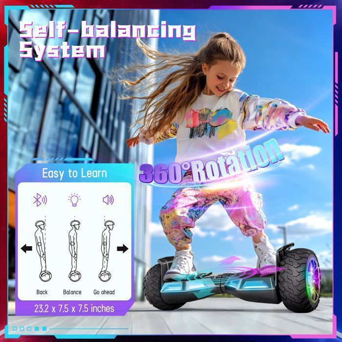 SISIGAD Hoverboard 8.5
