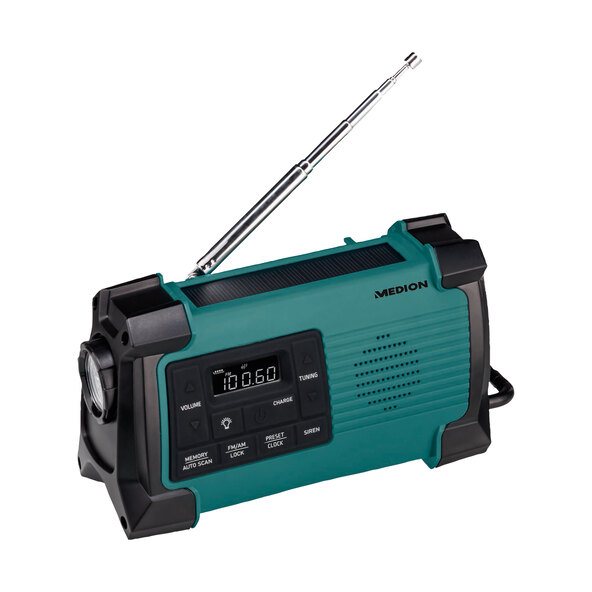 Solar/Crank Radio MD44805