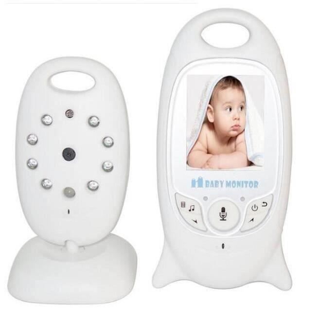 Monitor de video inalámbrico para bebés - Videoteléfono para bebés - Pantalla LCD a color de 2.0