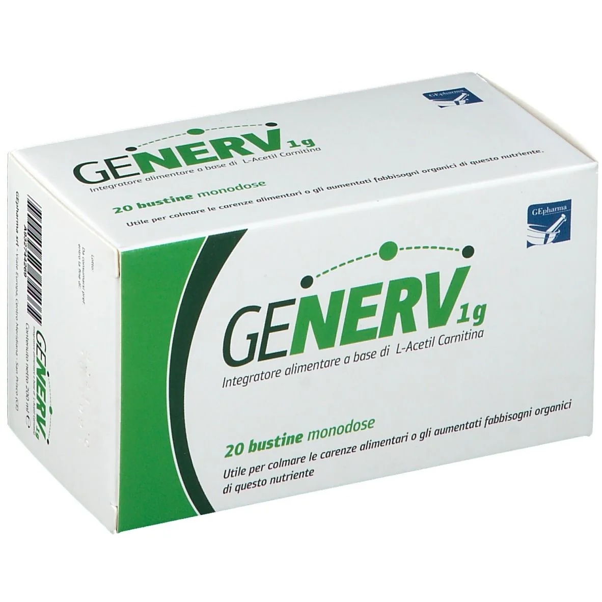 Generv Nahrungsergänzungsmittel, 20 Einzeldosisbeutel