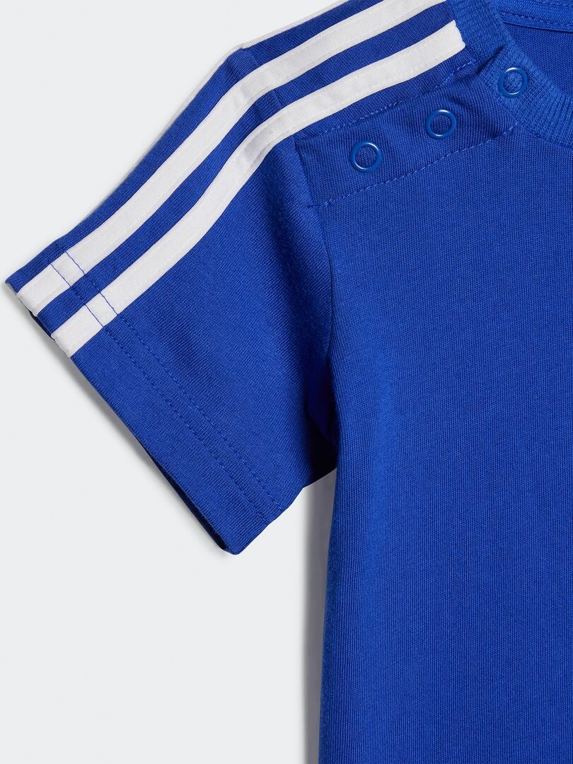 'adidas' t-shirt + short set - 2-delig - BLAUW
