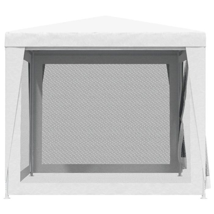 BARNUM Blanc - Sarazyj®Tente de réception Pliant/Tonnelle de fête - ANTI-UV - 4 parois latérales en maille 2,5x2,5 m Blanc - J175067