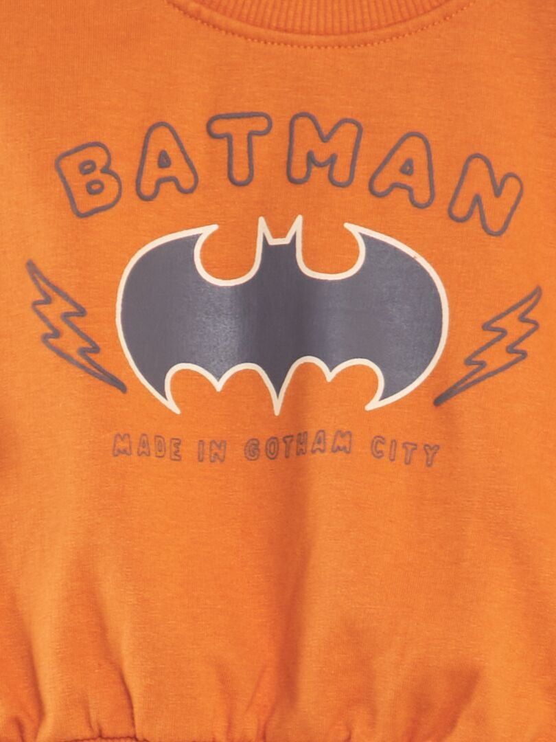 'Batman' sweatshirt + legging set - 2-delig - ORANJE