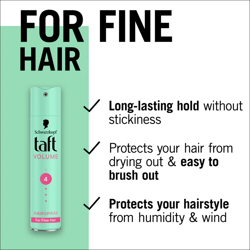 Lak na vlasy Schwarzkopf Taft Volume Strong Hold