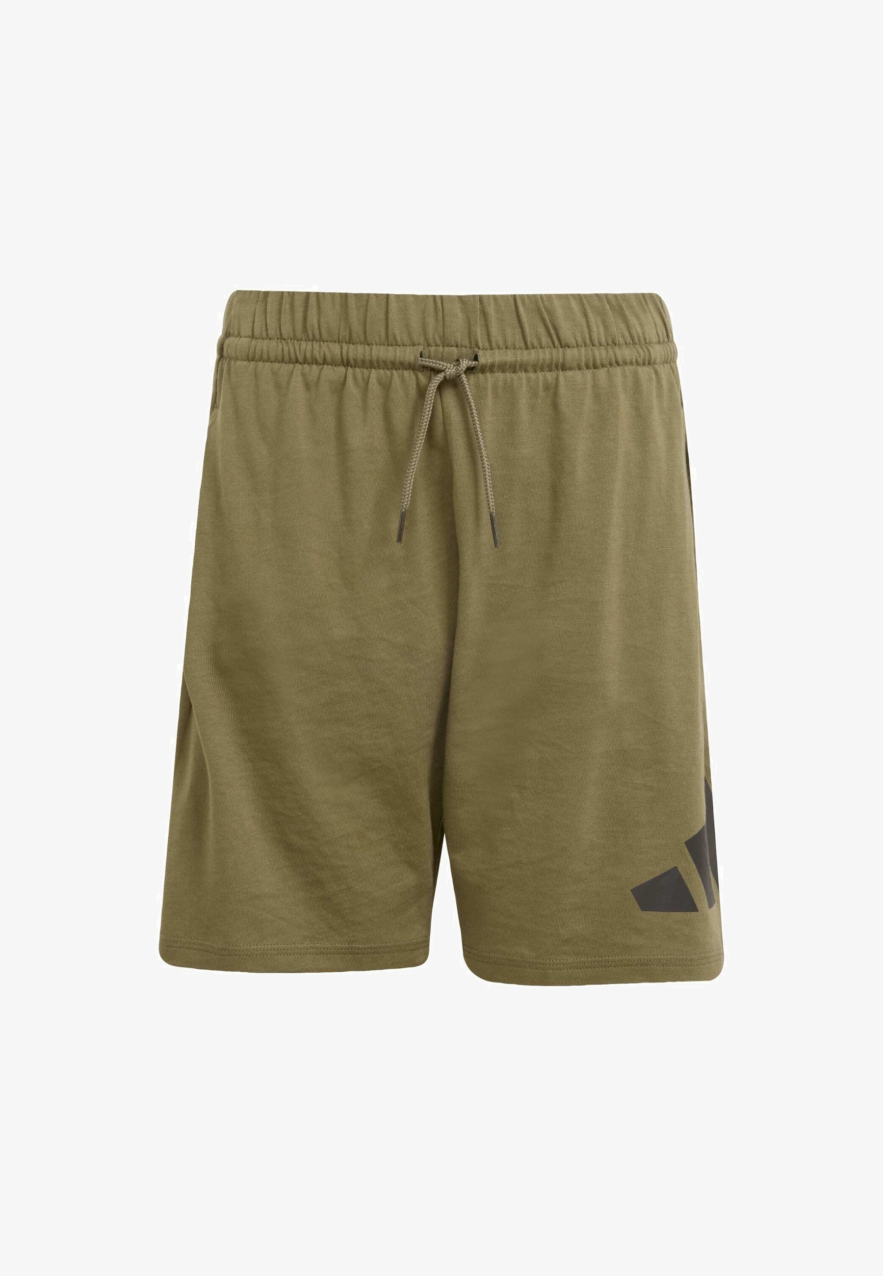 adidas Performance ESSENTIALS - Short de sport - Olive Strata Black