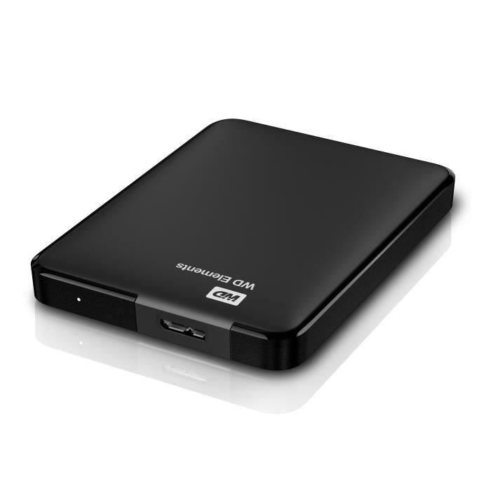 WD - Externe harde schijf - WD Elements™ - 2TB - USB 3.0 (WDBU6Y0020BBK-WESN)