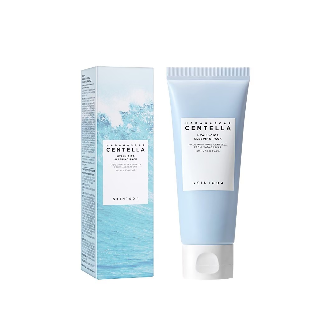 SKIN1004 Madagaskaro centelės ir Hyalu-Cica miego paketas 30 ml