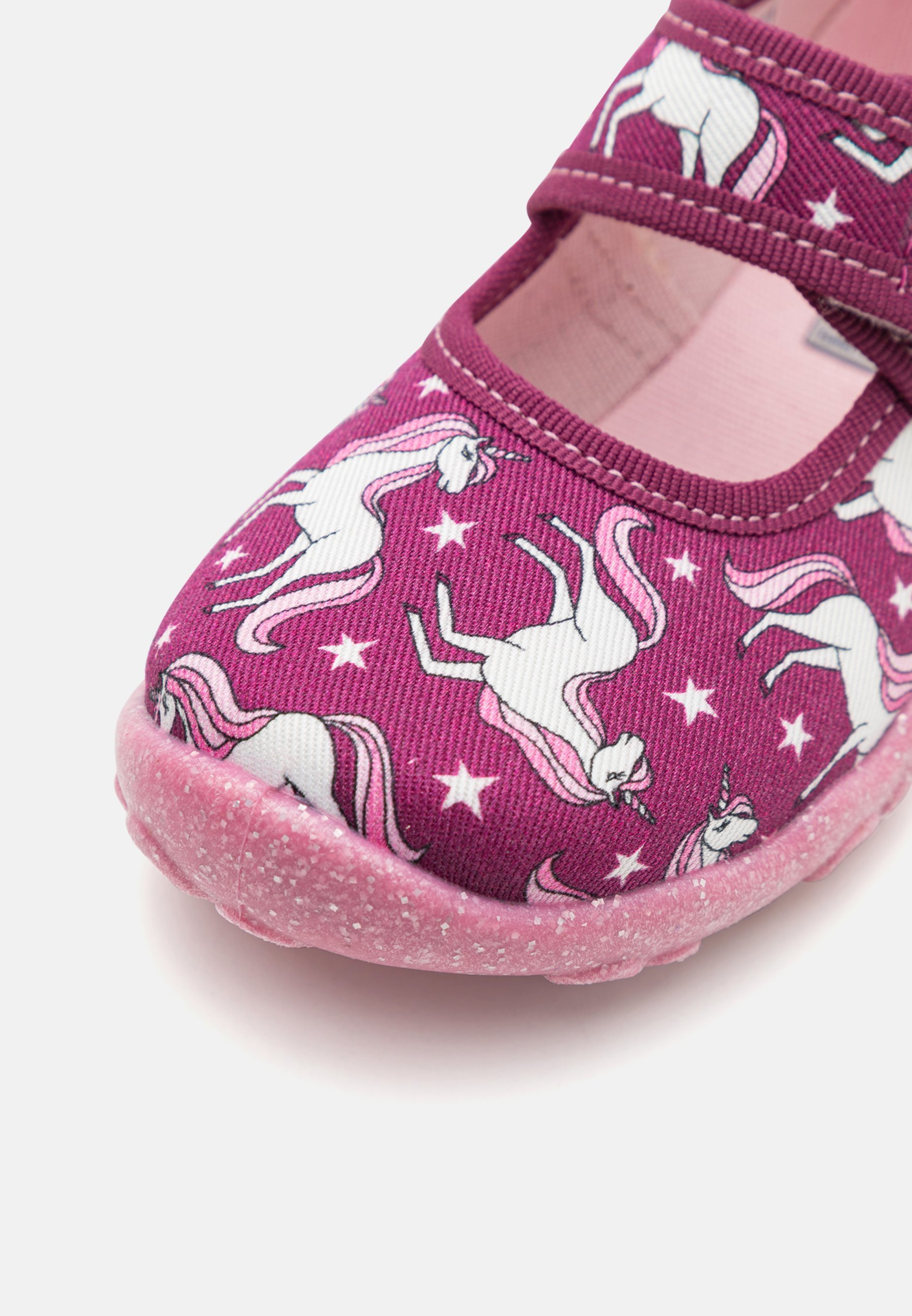 Superfit BONNY - Balletpumps met enkelbandje - rood/meerkleurig