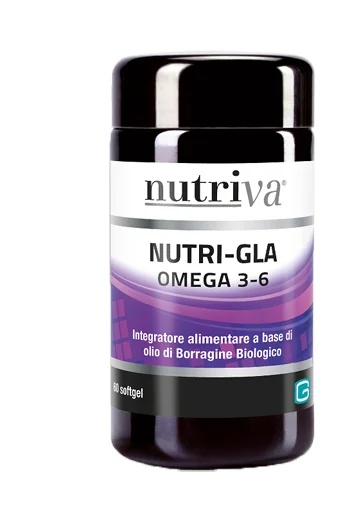 NUTRIVA Nutriva Nutri-gla Omega 3-6-supplement 60 capsules