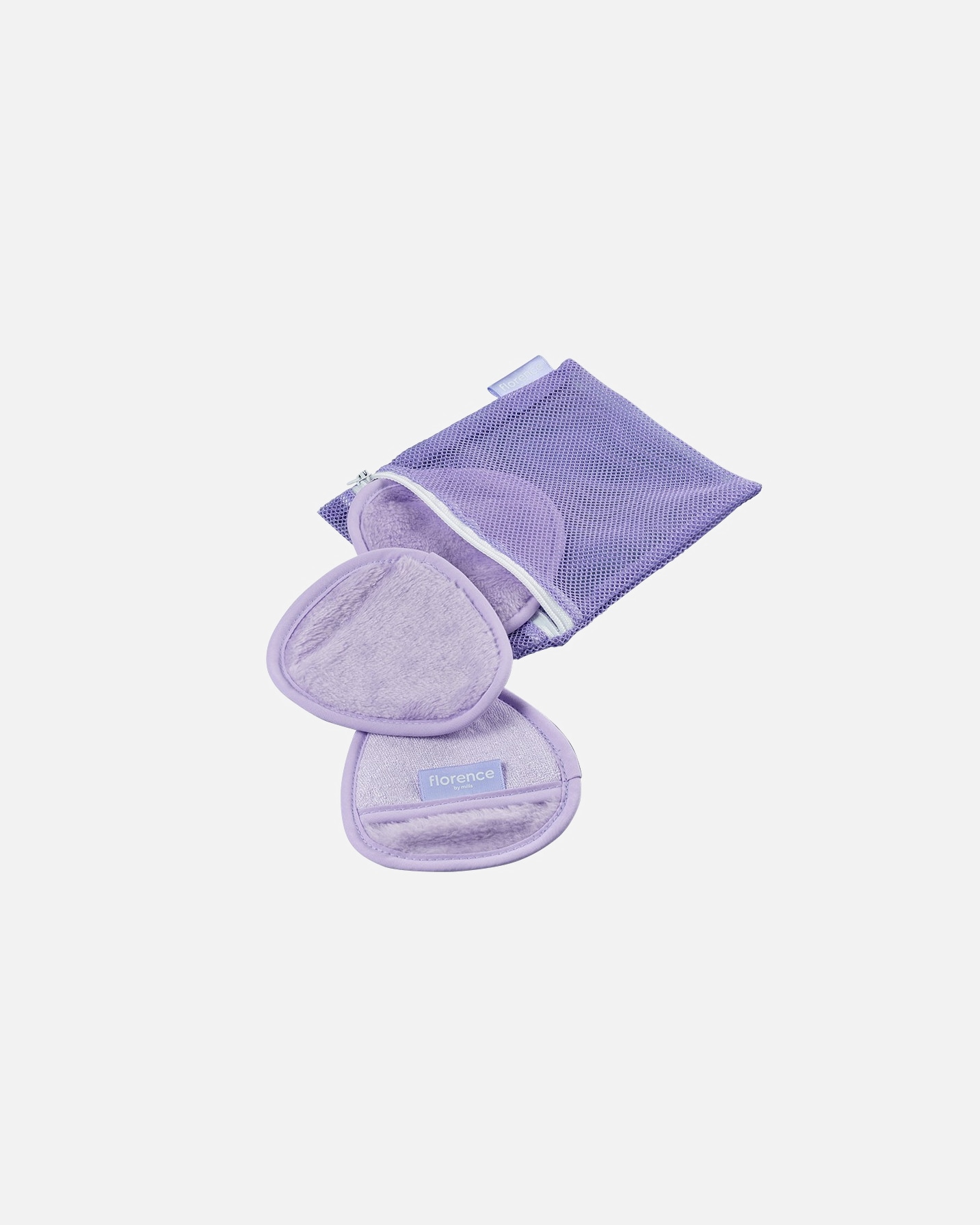 Florence By Mills reinigingspads, herbruikbare bamboe katoenen pads – 1 stuk