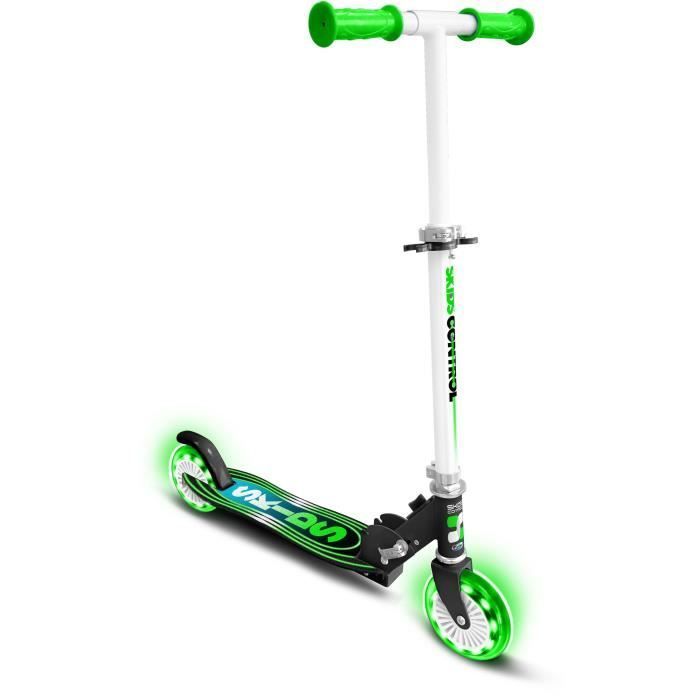 STAMP opvouwbare step met skid control en verlichte wielen