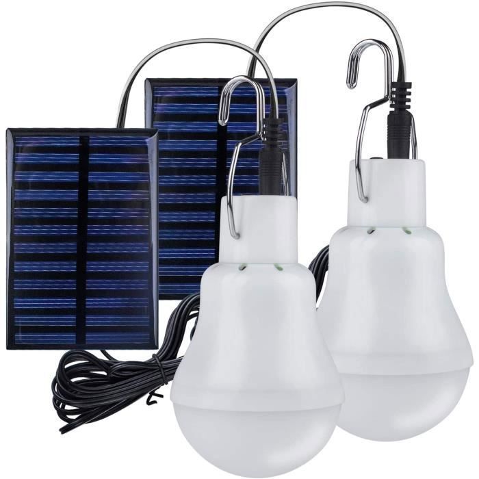 Lámpara solar portátil - SIN MARCA - Modelo único - LED - Duración de la batería: 4-6 horas - Vida útil: 50.000 horas