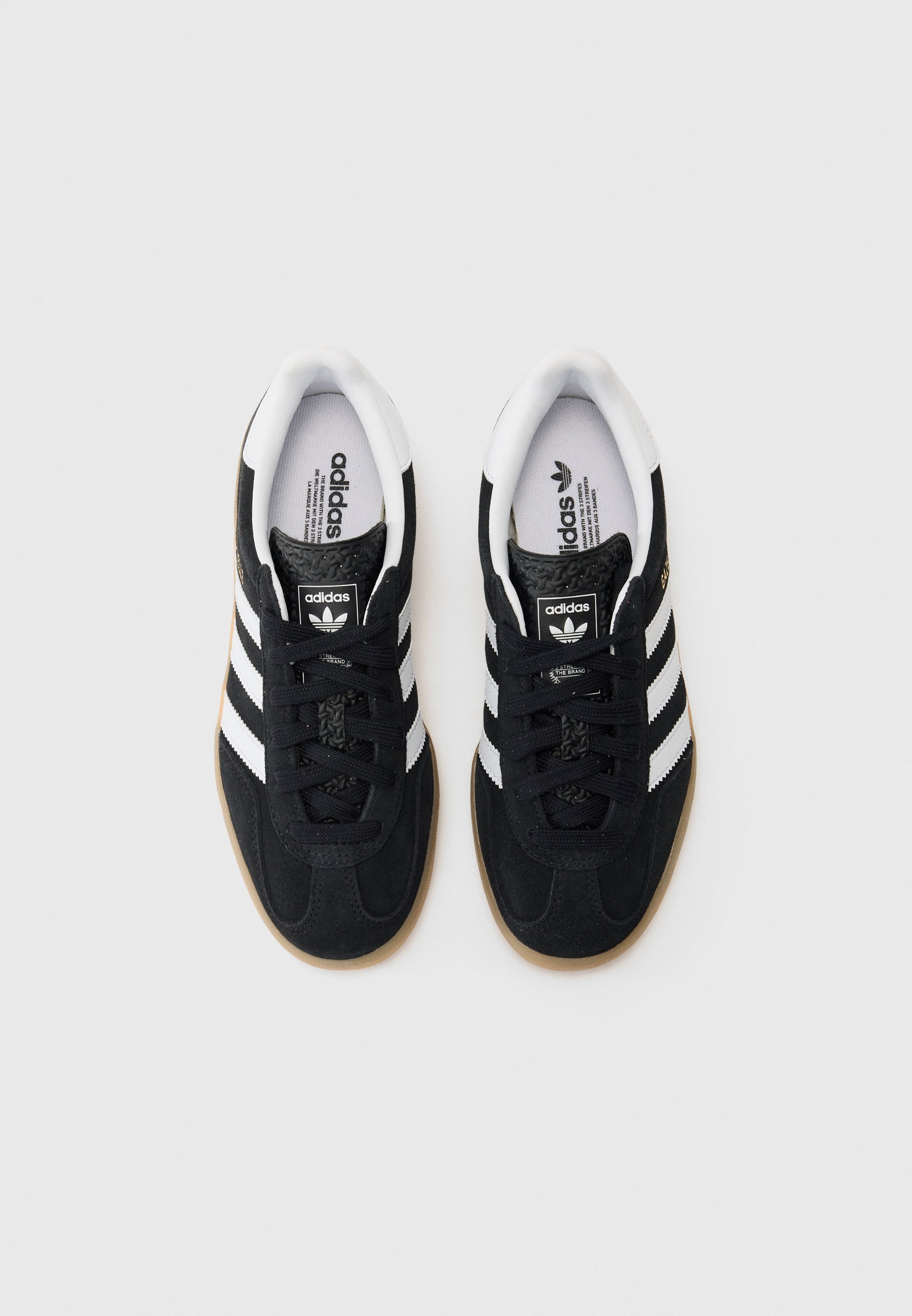 adidas Originals GAZELLE UNISEX - Sneakers - zwart/wit