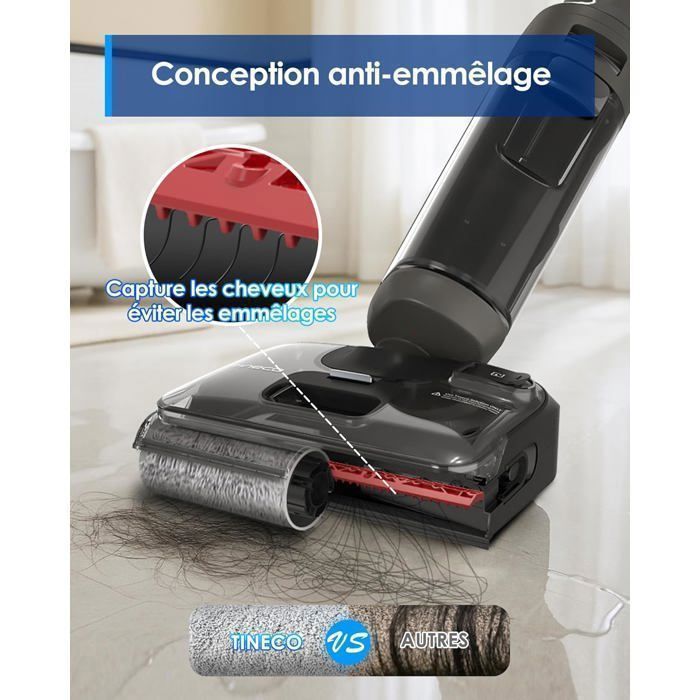 Aspirapolvere a bastone TINECO Floor One i6 Stretch 40 min FlashDry