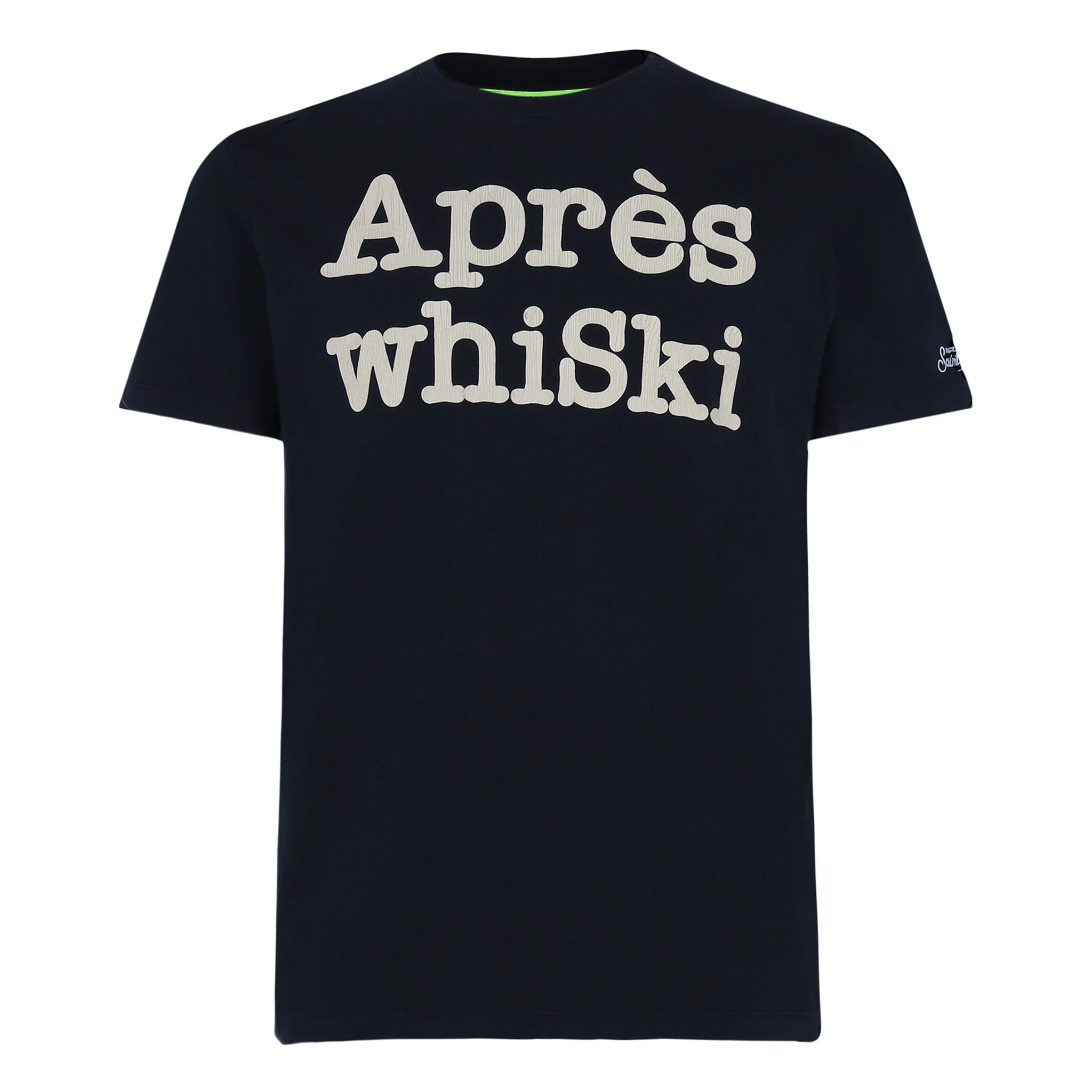 Blauw After Whiski T-shirt