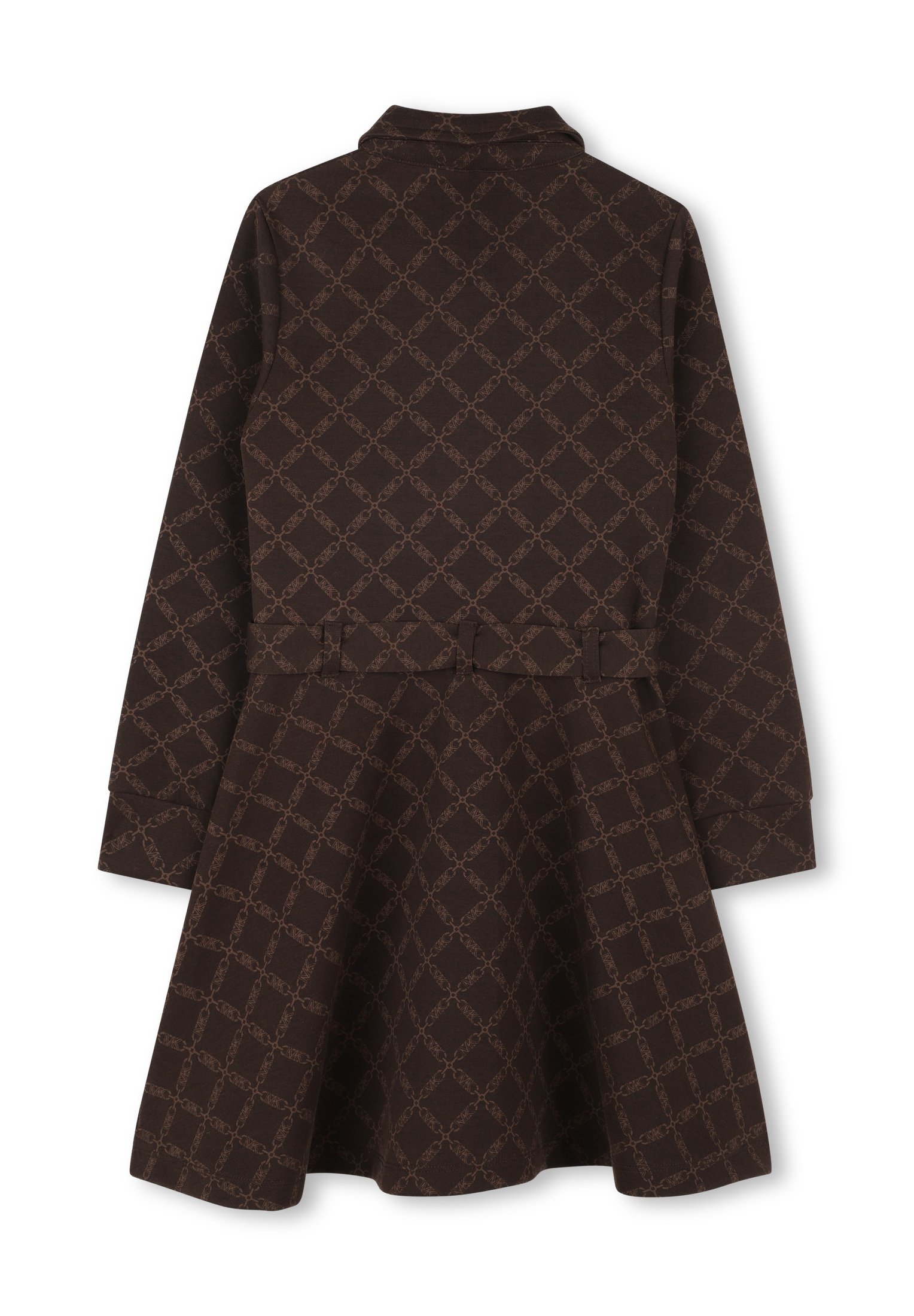 Michael Kors Kids Jurk met lange mouwen - Bruin