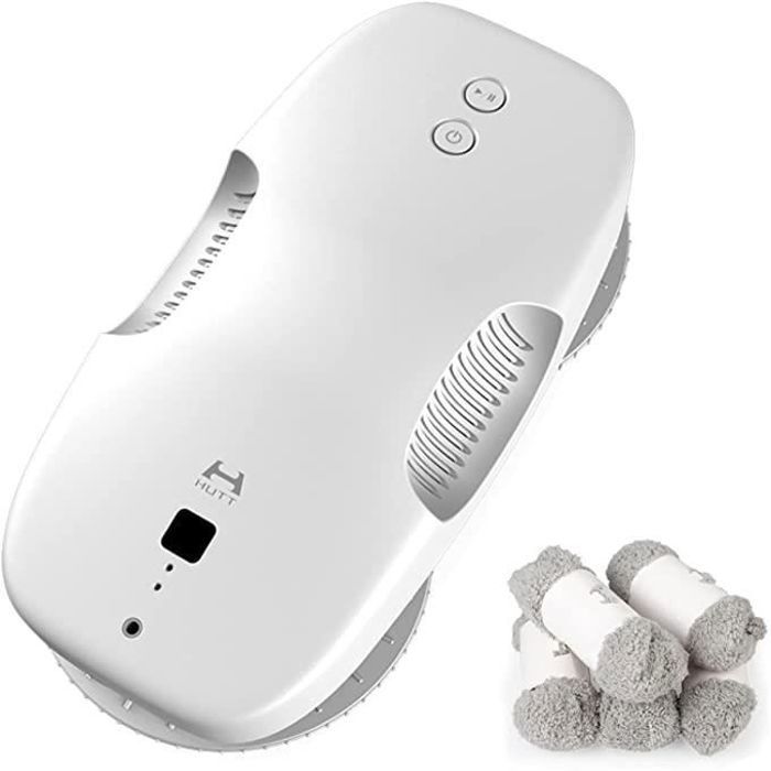Aspirador robô e limpador de janelas DDC55 HUTT branco — Compacto, 65 dB