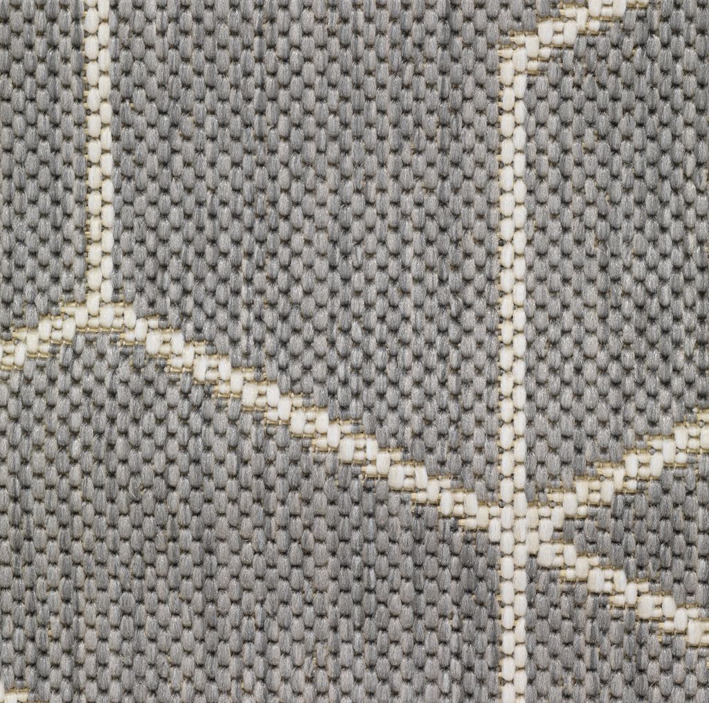 BALSATRE BALSATRE kilimas 160x230 pilkas ir baltas