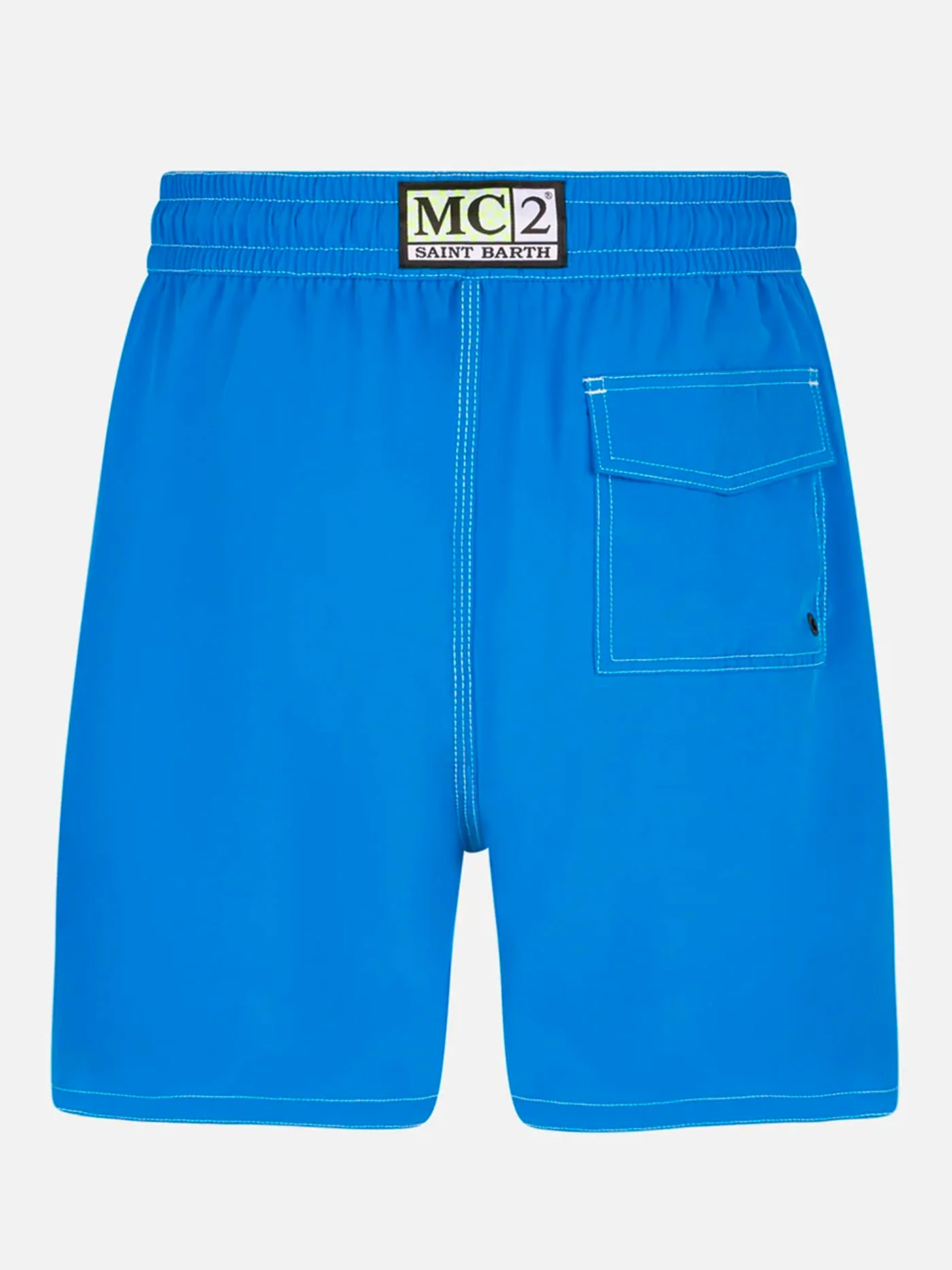 Costume da bagno da uomo surf comfort ed stretch bluette