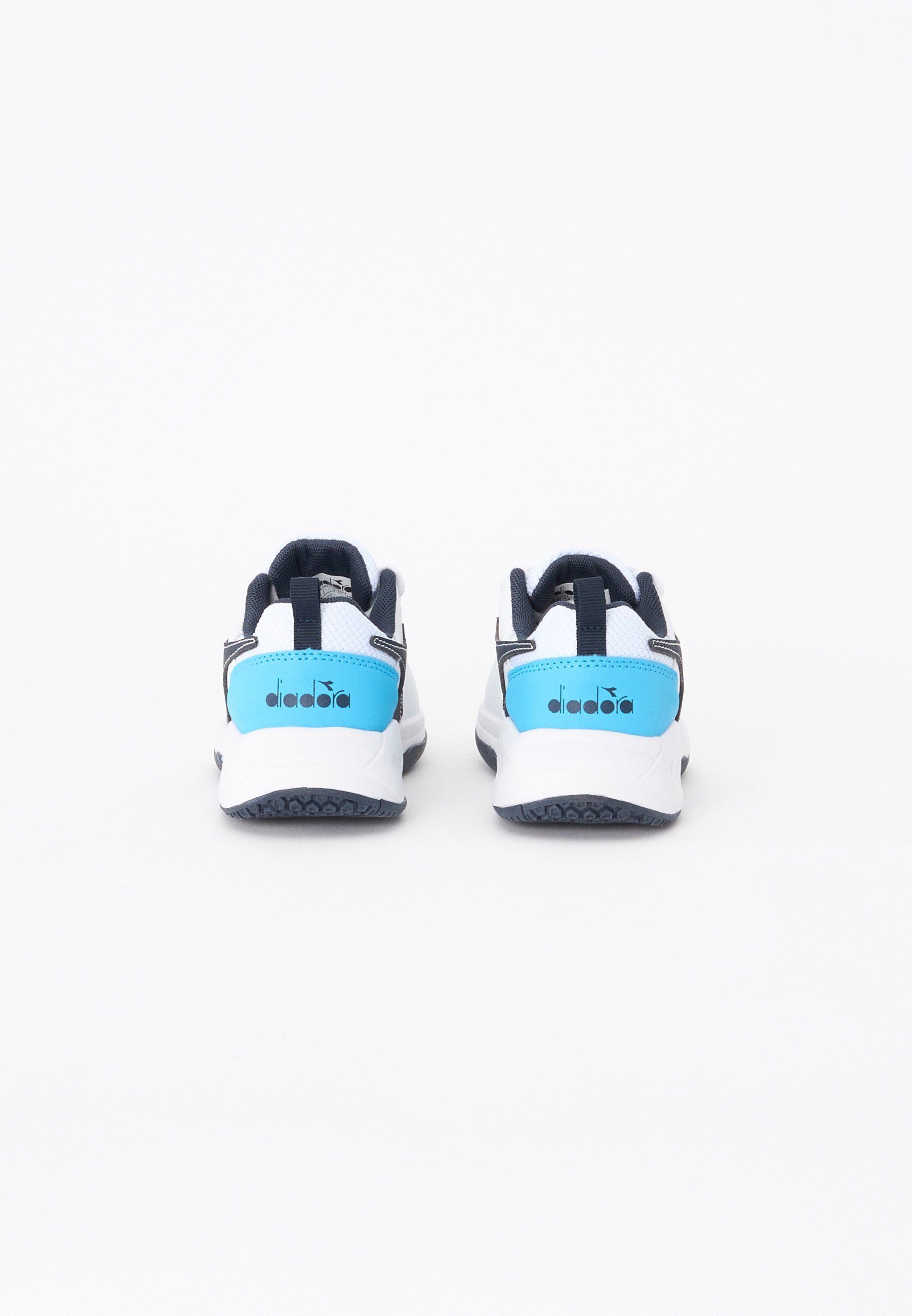 Diadora CHALLENGE 5 JR UNISEXE - Baskets - Corsair blanc/bleu