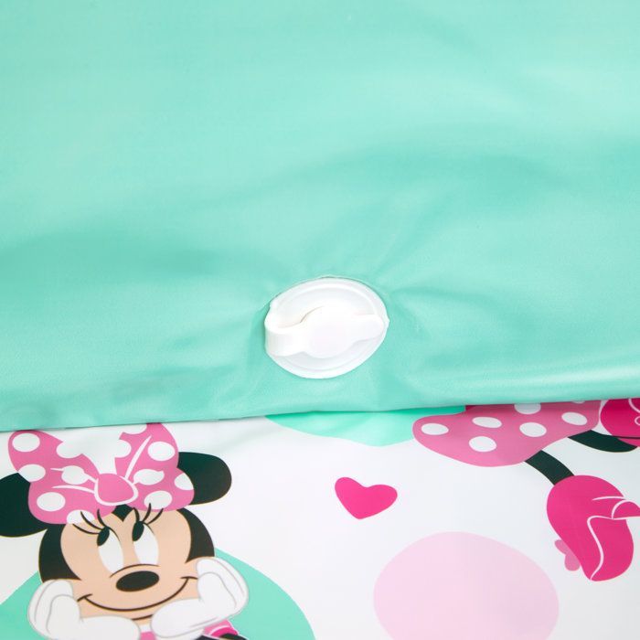 DISNEY BABY - MINNIE, Vaschetta da bagno pieghevole per neonati - Portatile - Rivestimento impermeabile - Facile da pulire - Facile da svuotare