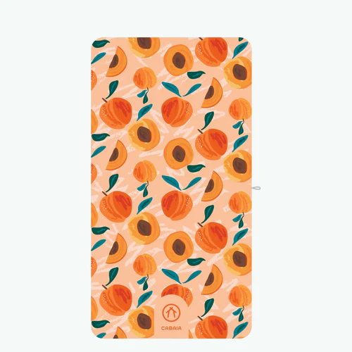Cabaia Ty Bihan - Orange rektangulär mikrofiberhandduk