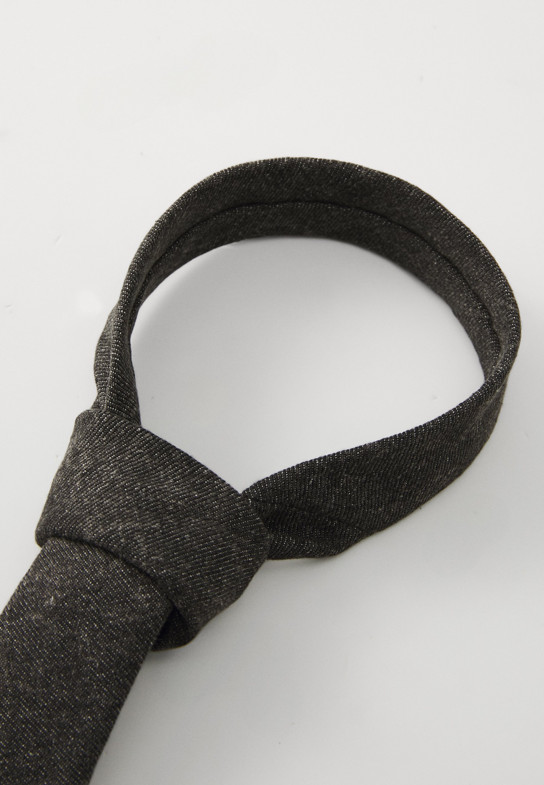Karl Lagerfeld Jeans Krawatte Unisex - Krawatte - optisch verwaschenes Schwarz