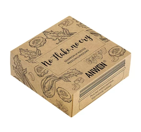 Anwen No Flake No Cry szampon przeciwłupieżowy w kostce 75 g   puszka