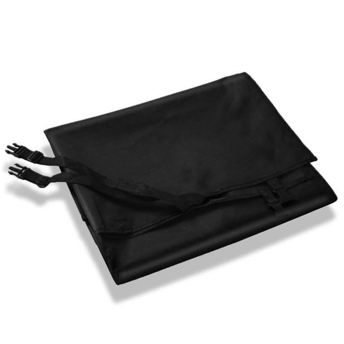 Funda para coche / PVC antimanchas, color negro, 155 x 166 cm