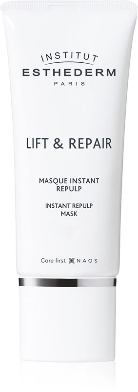 Máscara facial Institut Esthederm Lift & Repair Instant Repulp, com efeito suavizante intensivo.