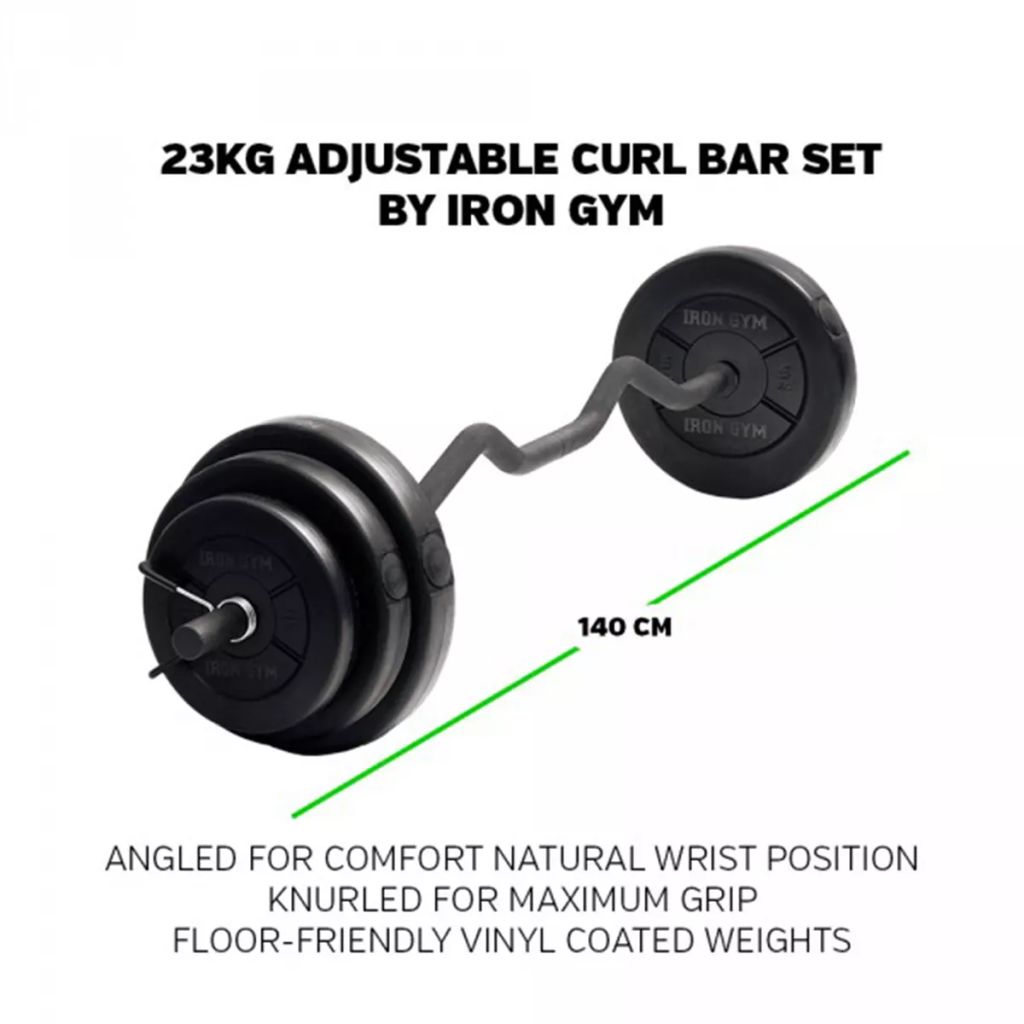  Barra De Pesas Iron Gym