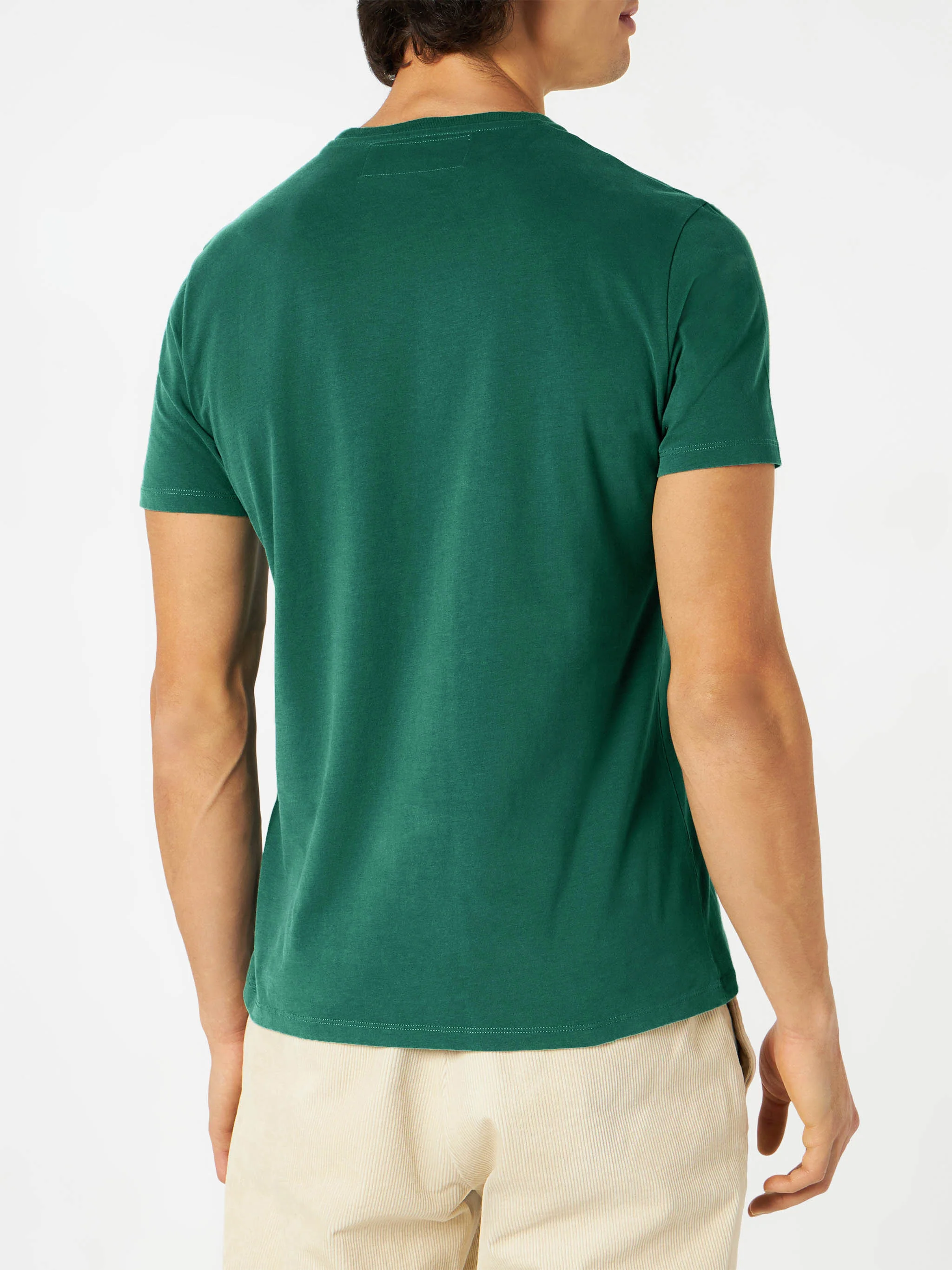 Après-ski T-shirt met badstofpatch