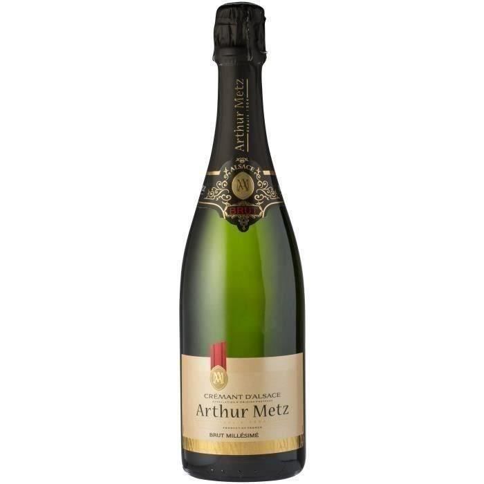 Arthur Metz Vintage Brut - Crémant d'Alsace x6