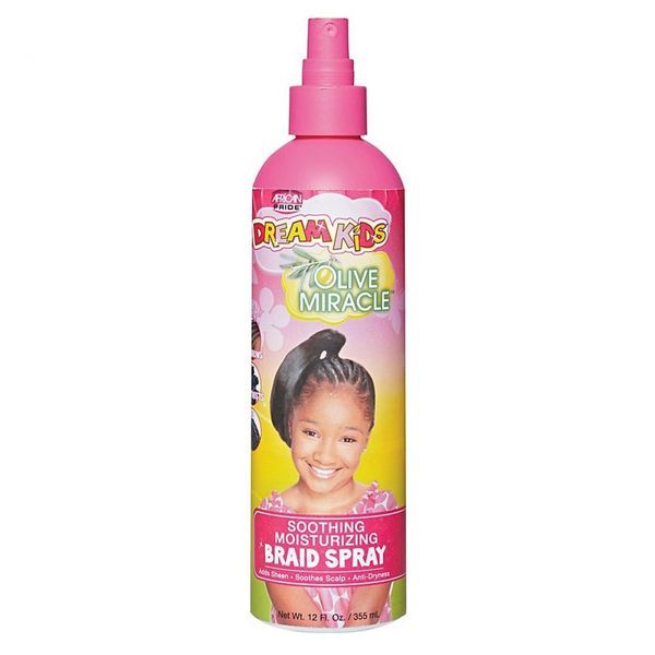African Pride Dream Kids nyugtató hidratáló fonott spray -