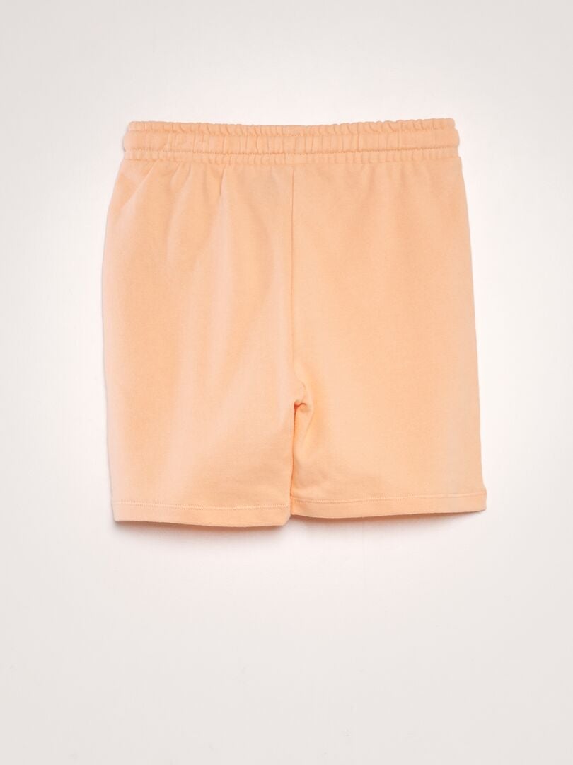 Bermudas estilo surf de felpa francesa - NARANJA